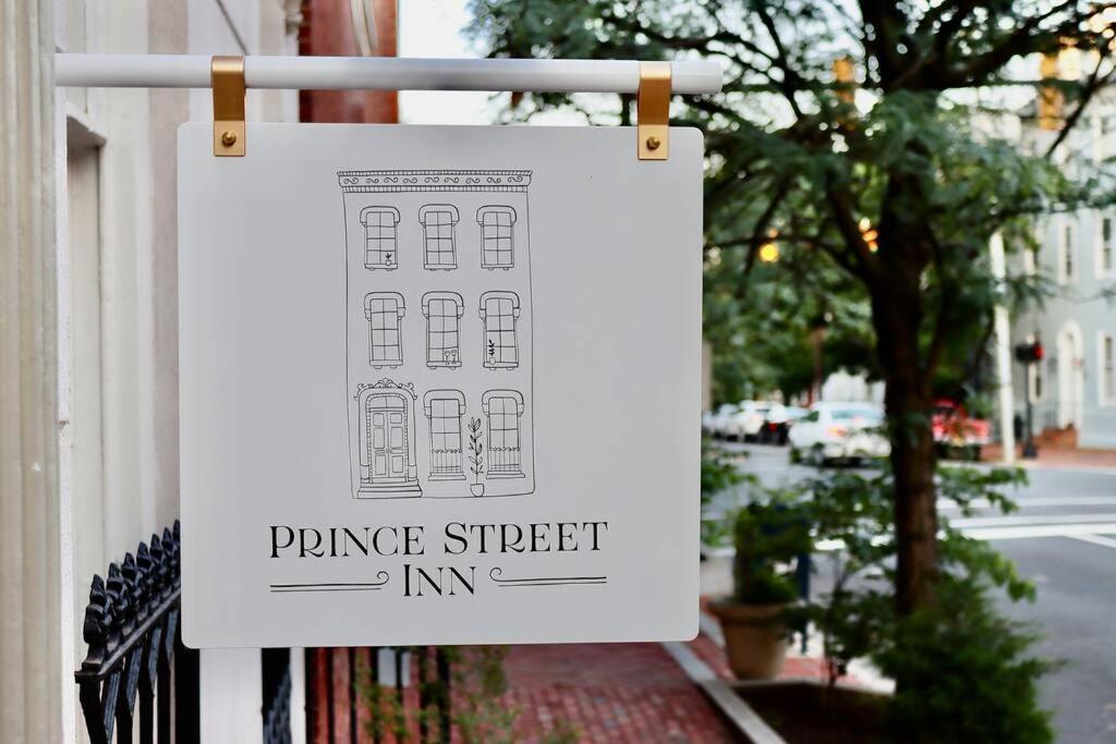 The Jefferson Suite At Prince Street Inn Alexandría Exterior foto